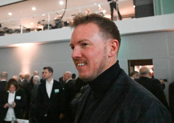 07.11.2025, xsltx, Fussball DFB Medientermine, DFB-Bundestag v.l. Julian Naglesmann (Cheftrainer Deutsche Nationalmannschaft) (DFL DFB REGULATIONS PROHIBIT ANY USE OF PHOTOGRAPHS as IMAGE SEQUENCES and or QUASI-VIDEO)