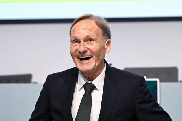 GER, Hans-Joachim Watzke (Vizepräsident,DFB) 45. Ordentlicher DFB-Bundestag im DFB-Campus in Frankfurt am Main, 7.11.2025. 45. Ordentlicher DFB-Bundestag in Frankfurt am Main Frankfurt am Main Copyright: xEibner-Pressefoto FlorianxWiegandx EP_FWD