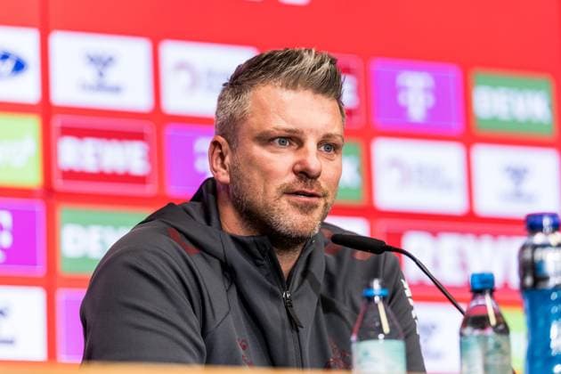 1. FC Köln Pressekonferenz; 07.11.2025 Lukas Kwasniok (Trainer 1. FC Köln) Pressekonferenz 1. FC Köln; RheinEnergiestadion, 07.11.2025 Copyright: xBEAUTIFULxSPORTS Wunderlx