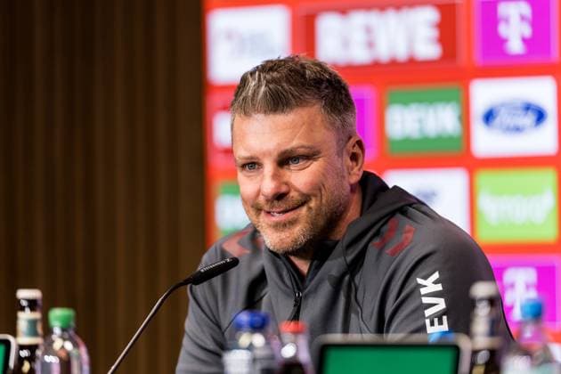 1. FC Köln Pressekonferenz; 07.11.2025 Lukas Kwasniok (Trainer 1. FC Köln) Pressekonferenz 1. FC Köln; RheinEnergiestadion, 07.11.2025 Copyright: xBEAUTIFULxSPORTS Wunderlx