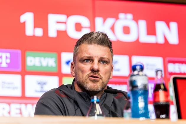 1. FC Köln Pressekonferenz; 07.11.2025 Lukas Kwasniok (Trainer 1. FC Köln) Pressekonferenz 1. FC Köln; RheinEnergiestadion, 07.11.2025 Copyright: xBEAUTIFULxSPORTS Wunderlx