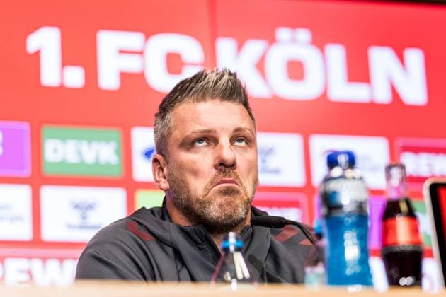 1. FC Köln Pressekonferenz; 07.11.2025 Lukas Kwasniok (Trainer 1. FC Köln) Pressekonferenz 1. FC Köln; RheinEnergiestadion, 07.11.2025 Copyright: xBEAUTIFULxSPORTS Wunderlx
