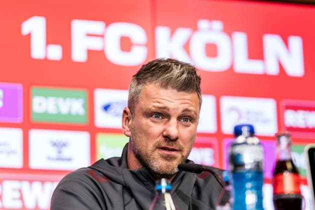 1. FC Köln Pressekonferenz; 07.11.2025 Lukas Kwasniok (Trainer 1. FC Köln) Pressekonferenz 1. FC Köln; RheinEnergiestadion, 07.11.2025 Copyright: xBEAUTIFULxSPORTS Wunderlx
