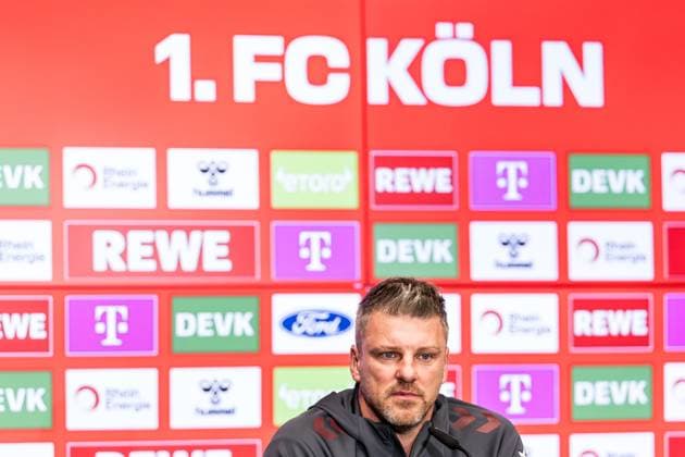 1. FC Köln Pressekonferenz; 07.11.2025 Lukas Kwasniok (Trainer 1. FC Köln) Pressekonferenz 1. FC Köln; RheinEnergiestadion, 07.11.2025 Copyright: xBEAUTIFULxSPORTS Wunderlx
