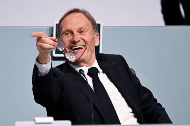 GER, Hans-Joachim Watzke (Vizepräsident,DFB) auf dem 45. Ordentlichen DFB-Bundestag im DFB-Campus in Frankfurt am Main, 7.11.2025. 45. Ordentlicher DFB-Bundestag in Frankfurt am Main Frankfurt am Main Copyright: xEibner-Pressefoto FlorianxWiegandx EP_FWD