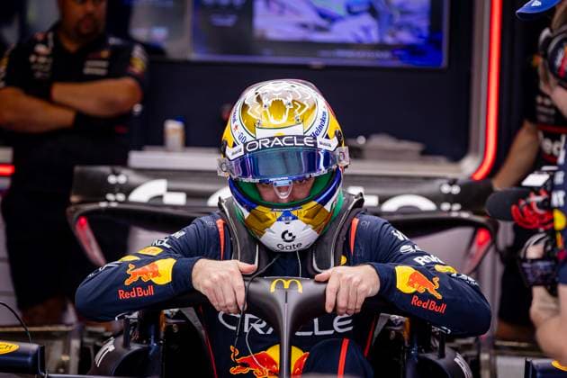 Formula 1 MSC Cruises Grande Premio de Sao Paulo 2025 07.11.2025, Autodromo Jose Carlos Pace, Interlagos, Formula 1 MSC Cruises Grande Premio de Sao Paulo 2025 , im Bild Max Verstappen (NLD), Oracle Red Bull Racing