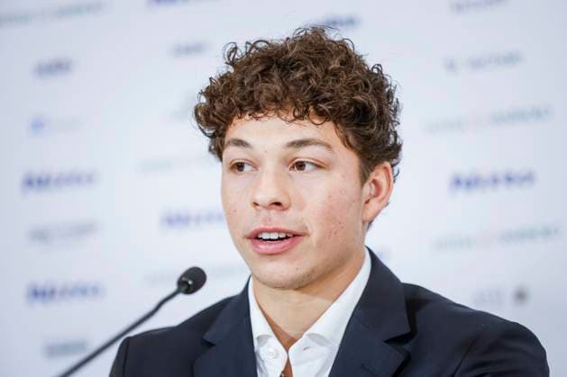 Ben Shelton durante la conferenza stampa giocatori tennis delle ATP, Tennis Herren Finals, Torino. Italia - cronaca- VenerdÃ¬ 7 Novembre 2025 (foto Giulio Lapone LaPresse). Ben Shelton during the ATP Finals tennis players press conference, PK, Pressekonferenz Turin, Italy - news - Friday, November 7, 2025 (photo Giulio Lapone LaPresse).  Copyright: xGiulioxLapone LaPressex