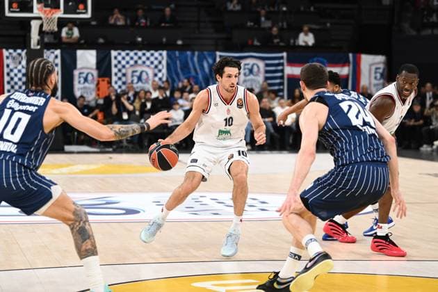 Leandro Bolmaro Efes Istanbul - EA7 Emporio Armani Olimpia Milano EuroLeague 2025-26 Istanbul, 07 11 2025 Foto M.Ceretti Ciamillo-Castoria Istanbul  Copyright: xMassimoxCerettix