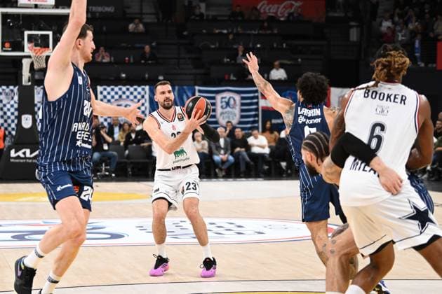 Marko Guduric Efes Istanbul - EA7 Emporio Armani Olimpia Milano EuroLeague 2025-26 Istanbul, 07 11 2025 Foto M.Ceretti Ciamillo-Castoria Istanbul  Copyright: xMassimoxCerettix