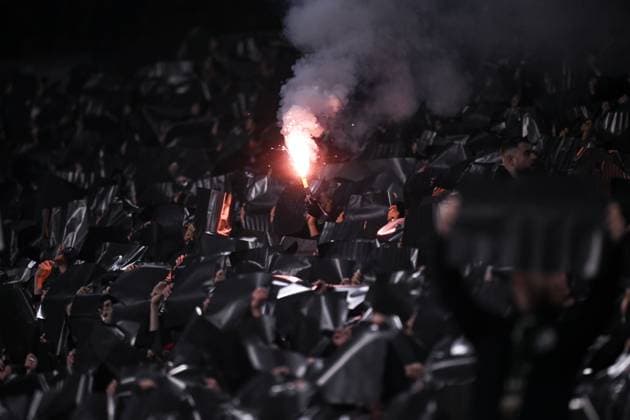 07.11.2025, Fussball, 1. Bundesliga, 10. Spieltag Saison 2025 2026, SV Werder Bremen - VfL Wolfsburg, Fanchoreo SV Werder Bremen für Max Lorenz, xRHR-FOTO TKx Copyright: RHR-FOTOx RHR-FOTO TK
