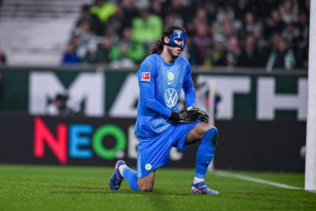 07.11.2025, Fussball, 1. Bundesliga, 10. Spieltag Saison 2025 2026, SV Werder Bremen - VfL Wolfsburg, Kamil Grabara (VfL Wolfsburg) xRHR-FOTO TKx Copyright: RHR-FOTOx RHR-FOTO TK
