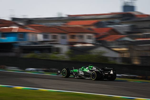 F1 - SAO PAULO GRAND PRIX 2025 27 HULKENBERG Nico (ger), Stake F1 Team Kick C45, action during the 2025 Formula 1 Grande Premio de Sao Paulo, 2025 Sao Paulo Grand Prix, 21th round of the 2025 FIA Formula One World Championship, WM, Weltmeisterschaft from November 7 to 9, 2025 on the Interlagos, in Sao Paulo, Brazil - Sao PauloBrazil  Copyright: xANTONINxVINCENTx