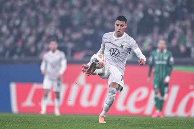 07.11.2025, Fussball, 1. Bundesliga, 10. Spieltag Saison 2025 2026, SV Werder Bremen - VfL Wolfsburg, Adam Daghim (VfL Wolfsburg) xRHR-FOTO TKx Copyright: RHR-FOTOx RHR-FOTO TK