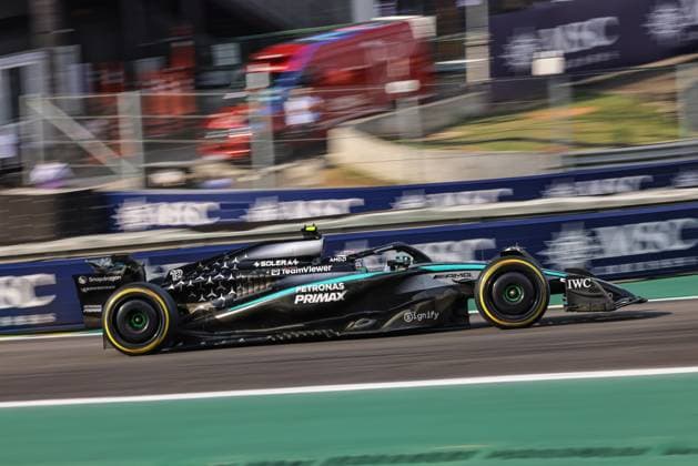 Formula 1 MSC Cruises Grande Premio de Sao Paulo 2025 07.11.2025, Autodromo Jose Carlos Pace, Interlagos, Formula 1 MSC Cruises Grande Premio de Sao Paulo 2025 , im Bild Andrea Kimi Antonelli (ITA), Mercedes-AMG Petronas Formula One Team