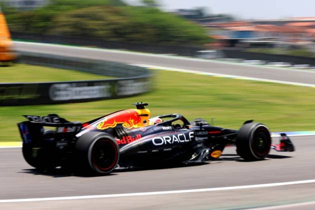Formula 1 MSC Cruises Grande Premio de Sao Paulo 2025 07.11.2025, Autodromo Jose Carlos Pace, Interlagos, Formula 1 MSC Cruises Grande Premio de Sao Paulo 2025 , im Bild Max Verstappen (NLD), Oracle Red Bull Racing