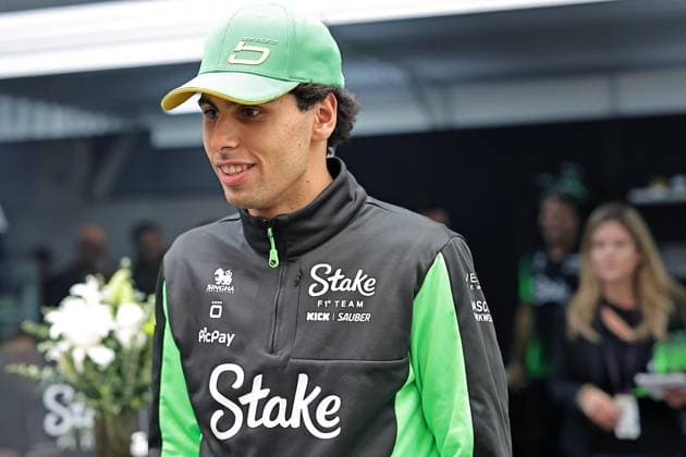 6th November 2925; Sao Paulo, Brazil; Gabriel Bortoleto (BRA) Stake F1 Team Kick Sauber C45 Ferrari in the Paddock ahead of the F1 Grand Prix of Brazil at Autodromo Jose Carlos Pace during free practice sessions  HeulerxAndrey