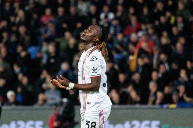 November 7, 2025, Pisa, ITALIA: Cremonese s WARREN BONDO gestures during the Italian Serie A soccer match Pisa SC vs Cremonese at Arena Garibaldi stadium in Pisa, Italy, 7 November 2025. ANSA ENRICO MATTIA DEL PUNTA Serie A: Pisa - Cremonese  - ZUMAa110 20251107_zaf_a110_079 Copyright: xEnricoxMattiaxDelxPuntax