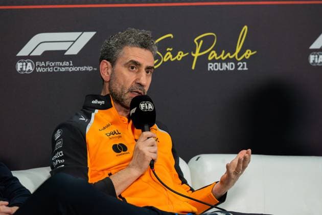 Formula?1?MSC?Cruises?Grande?Prêmio?de?São?Paulo?2025 Gabriela Testa OVERTAKE MAXPPP - São?Paulo 07 11 2025 STELLA Andrea (ita), McLaren Formula 1 Team team principal, portrait at the Formula 1 MSC Cruises Grande Prêmio de São Paulo 2025, the 21st round of the 2025 FIA Formula 1 World Championship, WM, Weltmeisterschaft at the Autódromo José Carlos Pace in São Paulo, interlaces, Brazil, from 6 to 9 November 2025 São?Paulo Autódromo José?Carlos?Pace, Interlagos Brazil  Copyright: xOVERTAKE MAXPPPxGabrielaxTestax OVT202511084482 OVT202511084482