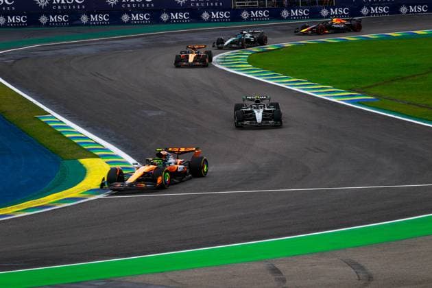 Corrida Sprint e Classificação GP Brasil SaO PAULO, SP - 08.11.2025: CORRIDA SPRINT E CLASSIFICAcaO GP BRASIL - Qualifying for the Sprint race this Friday (07) for the MSC Cruises Formula 1 Brazilian Grand Prix, in Sao Paulo, which will take place this weekend at the JosÃ Carlos Pace racetrack in Interlagos, south of the Sao Paulo capital. (Photo: Aloisio Mauricio Fotoarena) x2838092x  AloisioxMauricio