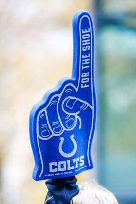 NFL, American Football Herren, USA Fanzone der Indianapolis Colts in Berlin Berlin, 08.11.2025 NFL Fanzone der Indianapolis Colts am Potsdamer Platz in Berlin Foto: Matthias Gränzdörfer Berlin Copyright: xMatthiasxGränzdörferx