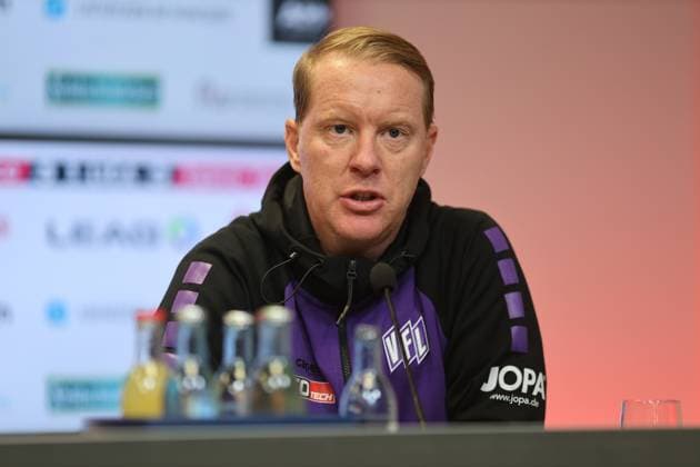 Trainer: Timo Schultz (Osnabrück) Fussball 3. Liga 2025 2026 FC Energie Cottbus - VfL Osnabrück