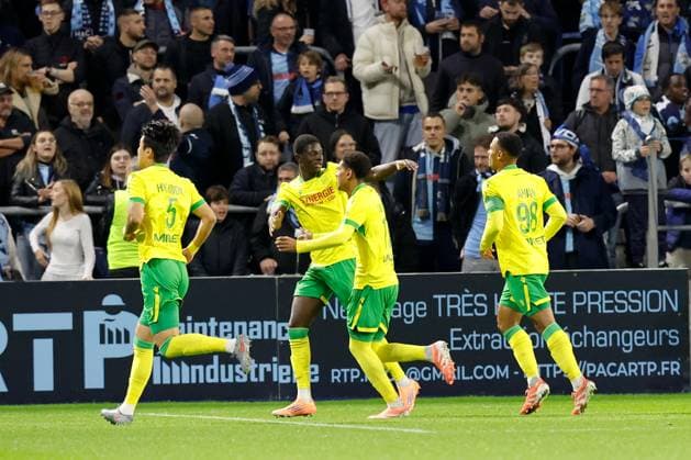 Le Havre v FC Nantes - Ligue 1 McDonald s 2025 2026 11 Bahereba GUIRASSY (fcn) during the Ligue 1 McDonald s match between Le Havre and Nantes at Stade Oceane on November 8, 2025 in Le Havre, France. Le Havre France  Copyright: xFEPx 776348193