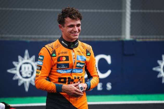 F1 - SAO PAULO GRAND PRIX 2025 NORRIS Lando (gbr), McLaren F1 Team MCL39, portrait during the 2025 Formula 1 Grande Premio de Sao Paulo, 2025 Sao Paulo Grand Prix, 21th round of the 2025 FIA Formula One World Championship, WM, Weltmeisterschaft from November 7 to 9, 2025 on the Interlagos, in Sao Paulo, Brazil - Sao PauloBrazil  Copyright: xANTONINxVINCENTx