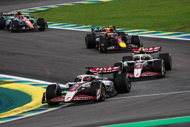 F1 - SAO PAULO GRAND PRIX 2025 31 OCON Esteban (fra), Haas F1 Team VF-25 Ferrari, 87 BEARMAN Ollie Oliver (gbr), Haas F1 Team VF-25 Ferrari, action during the 2025 Formula 1 Grande Premio de Sao Paulo, 2025 Sao Paulo Grand Prix, 21th round of the 2025 FIA Formula One World Championship, WM, Weltmeisterschaft from November 7 to 9, 2025 on the Interlagos, in Sao Paulo, Brazil - Sao PauloBrazil Copyright: xANTONINxVINCENTx