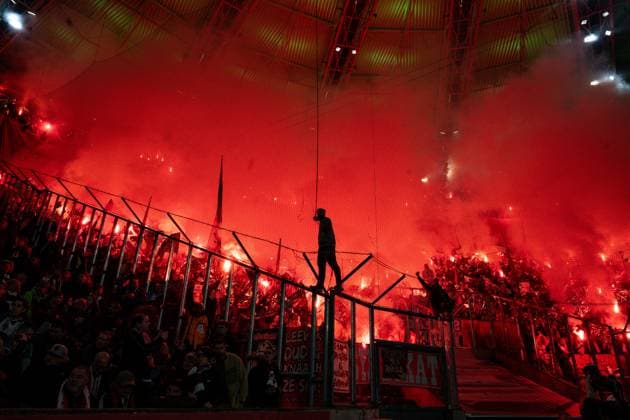08.11.2025, Fussball, 1. Bundesliga, 11. Spieltag Saison 2025 2026, Borussia Mönchengladbach - 1. FC Köln, Fanchoreo 1.FC Köln, xRHR-FOTO TKx Copyright: RHR-FOTOx RHR-FOTO TK