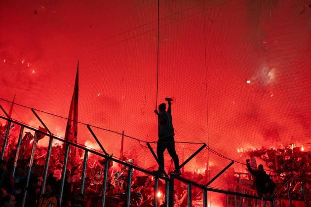 08.11.2025, Fussball, 1. Bundesliga, 11. Spieltag Saison 2025 2026, Borussia Mönchengladbach - 1. FC Köln, Fanchoreo 1.FC Köln, xRHR-FOTO TKx Copyright: RHR-FOTOx RHR-FOTO TK