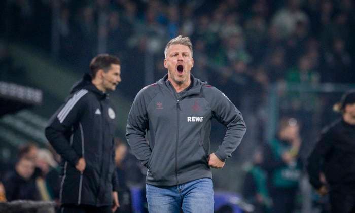 Mönchengladbach, Germany. 08th Nov 2025. Trainer Lukas Kwasniok (Köln) Borussia Moenchengladbach - 1. FC Köln 08.11.2025