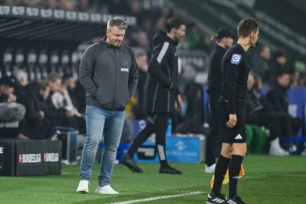 08.11.2025, Fussball, 1. Bundesliga, 11. Spieltag Saison 2025 2026, Borussia Mönchengladbach - 1. FC Köln, Trainer Lukas Kwasniok (1. FC Köln) xRHR-FOTO TKx Copyright: RHR-FOTOx RHR-FOTO TK
