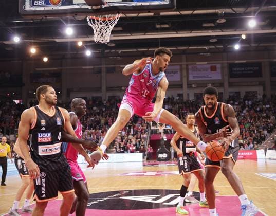 Alijah Comithier Telekom Baskets Bonn vs. ratiopharm Ulm 7. Speiltag - Saison 2025 26