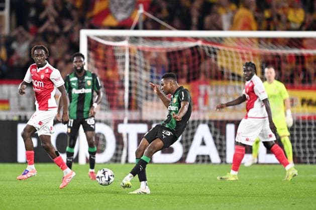 AS Monaco v RC Lens - Ligue 1 McDonald s 2025 2026 08 Mamadou SANGARE (rcl) during the Ligue 1 McDonald s match between Monaco and Lens at Stade Louis II on November 8, 2025 in Monaco, Monaco. Monaco Monaco  Copyright: xFEPx 776410945