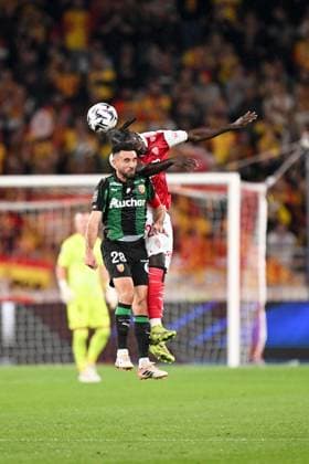 AS Monaco v RC Lens - Ligue 1 McDonald s 2025 2026 28 Adrien THOMASSON (rcl) during the Ligue 1 McDonald s match between Monaco and Lens at Stade Louis II on November 8, 2025 in Monaco, Monaco. Monaco Monaco  Copyright: xFEPx 776410945