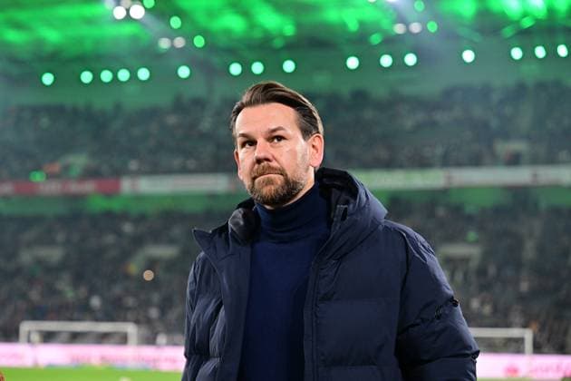 08.11.2025; Moenchengladbach; Fussball, Herren, Saison 2025 2026, Borussia Moenchengladbach vs. 1. FC Koeln Thomas Kessler (Sportdirektor Koeln) DFL regulations prohibit any use of photographs as image sequences and or quasi-video. Borussia-Park NRW Deutschland