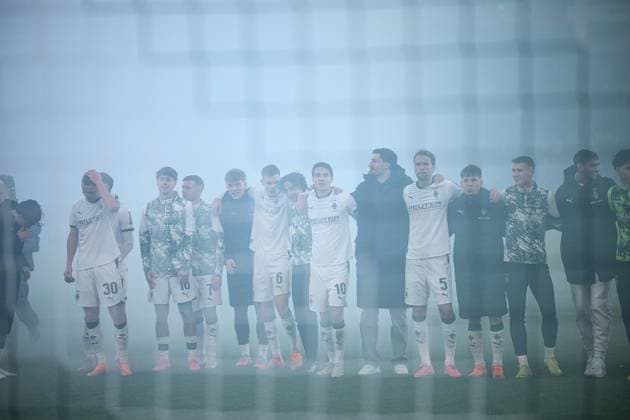 MOENCHENGLADBACH, GERMANY - 8 NOVEMBER, 2025: - The football match of Bundesliga Borussia Moenchengladbach vs 1. FC Koeln at Borussia Park.  Copyright: xVITALIIxKLIUIEVx
