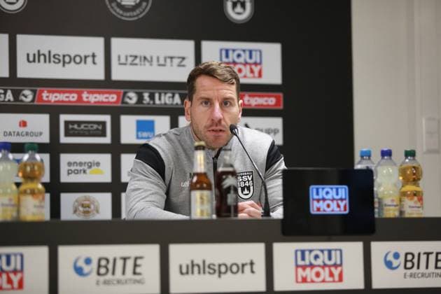 Fußball I Herren I Saison 2025-26 I 3. Liga I 14. Spieltag I SSV Ulm - F.C. Hansa Rostock I 08.11.2025 Moritz Glasbrenner (SSV Ulm) Ulm Donaustadion Baden Württemberg Deutschland Copyright: xLobeca AndreasxKnothex
