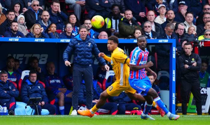 Crystal Palace Manager Oliver Glasner Crystal Palace v Brighton and Hove Albion, Premier League, Football, Selhurst Park, London, UK - 09 Nov 2025London Stamford Bridge United Kingdom EDITORIAL USE ONLY No use with unauthorised audio, video, data, fixture lists, club league logos or live services. Online in-match use limited to 120 images, no video emulation. No use in betting, games or single club league player publications. Copyright: xJavierxGarcia Shutterstockx 15702257t