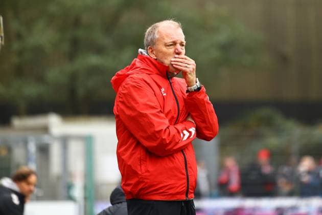 Fußball I Herren I Saison 2025 2026 I Regionalliga Nord I 18.Spieltag I Eintracht Norderstedt - Altona 93 I 09.11.2025 Andre Trulsen (Trainer, Altona 93) Norderstedt Edmund Plambeck Stadion Schleswig-Holstein Deutschland Copyright: xLobeca RalfxHomburgx