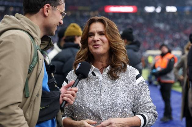 Katharina Witt, GER, Indianapolis Colts vs. Atlanta Falcons, American Football, National Football League, Berlin Game 2025, Woche 10, Saison 2025, 09.11.2025, GER, Indianapolis Colts vs. Atlanta Falcons, American Football, National Football League, Berlin Game 2025, Woche 10, Saison 2025, 09.11.2025 Berlin Copyright: xEibner-Pressefoto JennixMaulx EP_JML
