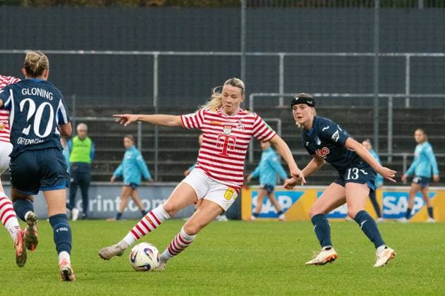 Sandra Maria Jessen (6 1. FC Köln) during the Google Pixel Frauen-Bundesliga between 1. FC Köln and TSG Hoffenheim at Franz-Kremer-Stadion in Cologne, Germany. Copyright: xQianruxZhang SPPx Sportspressphoto_SPR59647