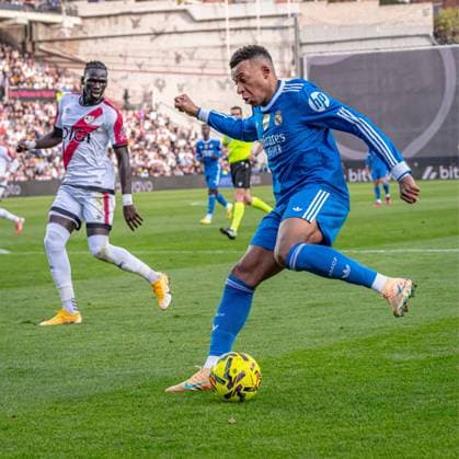 Spanish La Liga EA Sports soccer match Rayo Vallecano vs Real Madrid at Vallecas stadium in Madrid. 09 November 2025 Kylian Mbappe 900 Cordon Press  900 CordonxPress LOF - Rayo Vallecano vs Real Madrid