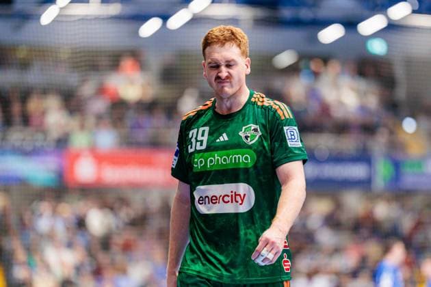 Lukas Stutzke (TSV Hannover-Burgdorf, 39) ist enttaeuscht unzufrieden GER, TBV Lemgo Lippe vs. TSV Hannover-Burgdorf, Handball, 1. Bundesliga, 11. Spieltag, Spielzeit 2025 2026, 09.11.2025 GER, TBV Lemgo Lippe vs. TSV Hannover-Burgdorf, Handball, 1. Bundesliga, 11. Spieltag, Spielzeit 2025 2026, 09.11.2025 Lemgo Copyright: xEibner-Pressefoto JanxRollingerx EP_JSK