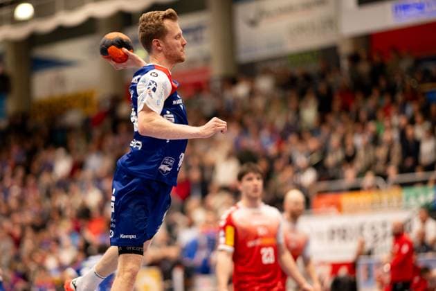 Sascha Pfattheicher (HBW Balingen Weilstetten, 30), HBW Balingen Weilstetten vs. TuSEM Essen, Handball, 2. Bundesliga, 10. Spieltag, Saison 2025 2026, 09.11.2025 Eibner-Pressefoto Andreas Ulmer HBW Balingen Weilstetten vs. TuSEM Essen, Handball, 2. Bundesliga, 10. Spieltag, Saison 2025 2026, 09.11.2025 Balingen Copyright: xEibner-Pressefoto AndreasxUlmerx EP_AUR