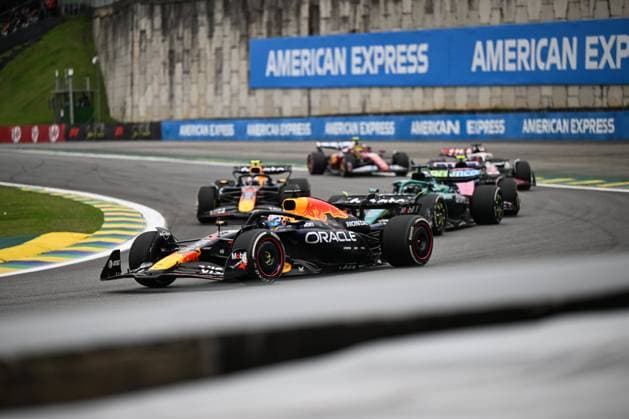 F1 - SAO PAULO GRAND PRIX 2025 01 VERSTAPPEN Max (nld), Red Bull Racing RB21, action during the 2025 Formula 1 Grande Premio de Sao Paulo, 2025 Sao Paulo Grand Prix, 21th round of the 2025 FIA Formula One World Championship, WM, Weltmeisterschaft from November 7 to 9, 2025 on the Interlagos, in Sao Paulo, Brazil - Sao PauloBrazil  Copyright: xDPPIx