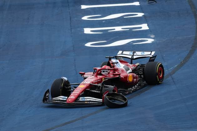 F1 - SAO PAULO GRAND PRIX 2025 16 LECLERC Charles (mco), Scuderia Ferrari SF-25, action during the 2025 Formula 1 Grande Premio de Sao Paulo, 2025 Sao Paulo Grand Prix, 21th round of the 2025 FIA Formula One World Championship, WM, Weltmeisterschaft from November 7 to 9, 2025 on the Interlagos, in Sao Paulo, Brazil - Sao PauloBrazil  Copyright: xDPPIx