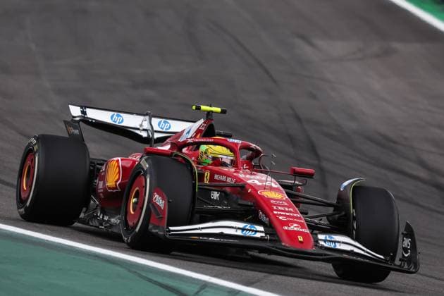 F1 - SAO PAULO GRAND PRIX 2025 44 HAMILTON Lewis (gbr), Scuderia Ferrari SF-25, action during the 2025 Formula 1 Grande Premio de Sao Paulo, 2025 Sao Paulo Grand Prix, 21th round of the 2025 FIA Formula One World Championship, WM, Weltmeisterschaft from November 7 to 9, 2025 on the Interlagos, in Sao Paulo, Brazil - Sao PauloBrazil  Copyright: xDPPIx