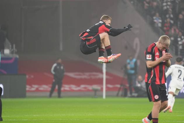 Jonathan Burkhardt (Eintracht Frankfurt, 09) - Frankfurt 09.11.2025: Eintracht Frankfurt vs. 1. FSV Mainz 05, Deutsche Bank Park, 10. Spieltag Bundesliga