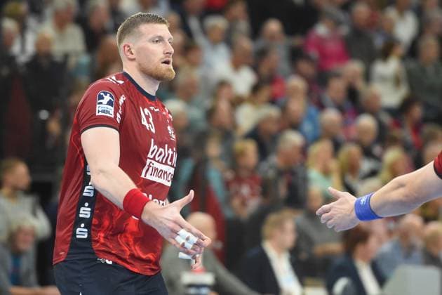 Handball I Herren I Saison 2025-2026 I Bundesliga I 11. Spieltag I SG Flensburg-Handewitt - HSV Hamburg I 09.11.2025 Blaz Blagotinsek (43, SG Flensburg-Handewitt) Copyright: xLobeca JanxKirschnerx